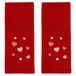 SKL Home Valentijnsdag gegooide harten handdoek Set, 2 Count