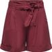 ONLY Onlisola Hw Belt Shorts Pnt 15374569 Brick Red Dames Maat - S