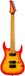 Spira Guitars Spira S-507 QFB Fireburst 7-snarige ST-Style Elektrische Gitaar Orange