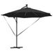 vidaXL Parasol Zwart 294 x 294 x 248 cm