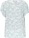 Usha Blouse turquoise wit