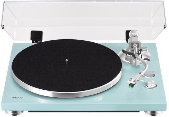 TEAC TN-400BT-X Bluetooth-platenspeler, turkoois