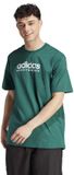 adidas Sportswear All SZN Graphic T-shirt Heren Groen