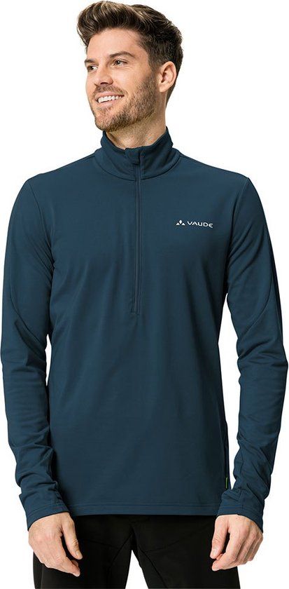 Vaude Livigno II Long Sleeve Shirt - Men - Dark Sea - Size S