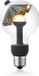 Home Sweet Home Design LED Lichtbron Move Me - Zwart/Goud - G80 Umbrella LED lamp - 8/8/13.7cm