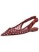 STEVE MADDEN Ballerina met riempjes 'Olyvia-R' kersrood