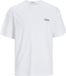Jack & Jones Jormykonos Geo Back Tee - Bright White - XXL