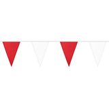 Boland - Vlaggenketting, lengte 6 meter | Slinger, 15 vlaggetjes van elk 26 x 18 cm, decoratie voor verjaardagen, carnaval en feestjes