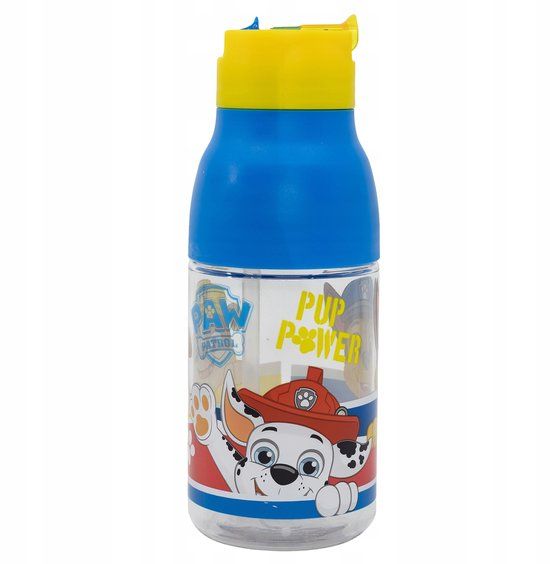 Stor Paw Patrol Bidon Ecozen 420ml met Dubbele Opening en Anti-Lek Dop