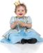 My Other Me Kostuums voor Baby's Blauw Prinses 2 Onderdelen - 7-12 Maanden