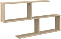 vidaXL Wandplank Sonoma Eiken 100 x 12 x 50,5 cm Bewerkt hout