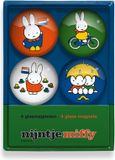 Mtday Glasmagneten - Nijntje Holland - Set Van 4 Stuks