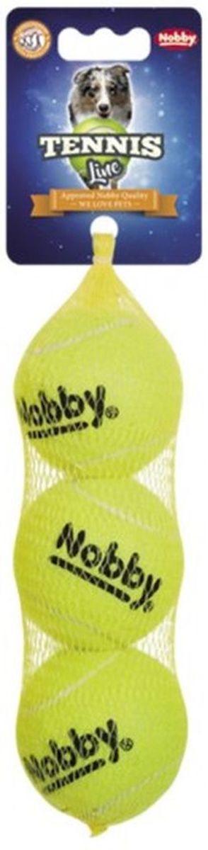 Nobby Tennisballen - 3 stuks - Ø 6,5 cm
