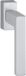Hoppe 107880 raamgreep Toulon-Secustiek, VK 7 x 32-42 mm, zilver geanodiseerd