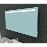 Wiesbaden Tigris Miroir LED - Rectangulaire avec LED et prise - 160x80cm