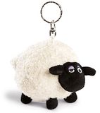 Sleutelhanger NICI Sleutelhanger Shirley 10 cm, 47863, wit