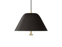 Audo Copenhagen Suspension Levitate Ø28 cm Noir-laiton