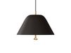 Audo Copenhagen Suspension Levitate Ø28 cm Noir-laiton