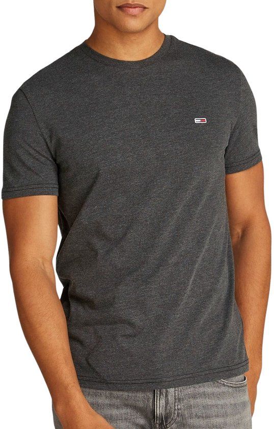 Tommy Jeans Tommy Hilfiger Heathered XSlim Jasper Shirt Heren - Maat M