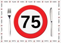 Merkloos Placemats - Rechthoek - Multi - Papier - 10 stuks