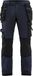 Blåkläder Werkbroek met 4-weg stretch 1522-1645 - Donker marineblauw/Zwart - C150