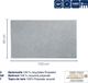 Kela Badmat Maja 100 x 60 cm Polyester Granietgrijs