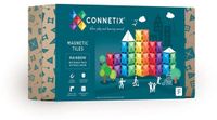 CONNETIX Magnetische Tegels Regenboog Rechthoekige Verpakking - 18 Stuks