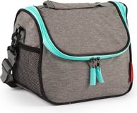 Plasticforte Koeltas/lunchtas Callela - taupe/mintgroen - 6.5 liter