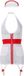 Cottelli Collection – Sexy Zuster Outfit met Realistische Kenmerken Inclusief Hoofdband en Verstelbare Bandjes – Maat L – Wit