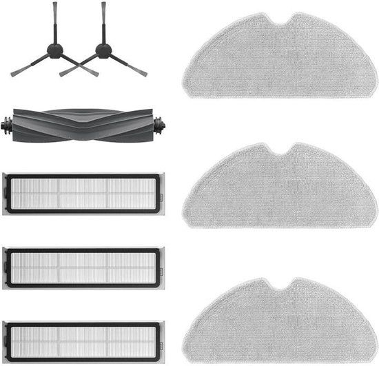 Dreame Accessoires Set Voor D9 Max Gen2 Reinigingsrobot Vervang Filters