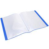 WAYTEX 931421 documentenmap, A4, 80 overzichten, 40 hoezen, envelop van polypropyleen, blauw