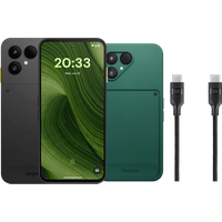 Fairphone Fairphone 6 256GB Zwart 5G + Basis accessoirepakket