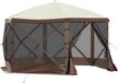 Maison de jardin pop-up – Convient pour 8 personnes – Avec auvent – Abri d'extérieur – Hydrofuge – Tente pop-up