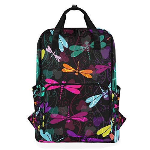 MONTOJ Travel Rugzak Donker Kleurrijk Patroon School Rugzak - 5721985146075