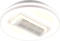 RL LIVE YOUR LIGHT REALITY KURULA - Ventilator - Wit - 48 cm - Kunststof - Met dimfunctie - 6 snelheidsniveaus