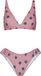 Protest Prtsape Bikini Set Dames Misty Rosepink Gestipt XL