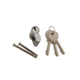 ERA BS-4050-51 40 x 50 mm 6-pins Euro dubbele cilinder - satijn
