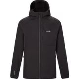 Regatta Ossek Softshell jas voor heren, 3XL, zwart, waterafstotend, winddicht, met capuchon