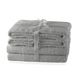 AmeliaHome Handdoekenset Amari Staal 6-pack