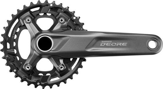 Shimano Deore M5100 Boost Crankstel Zwart 170 mm / 36/26t
