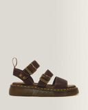 Dr. Martens Sandalen 'Gryphon Quad' donkerbruin