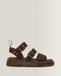 Dr. Martens Sandalen 'Gryphon Quad' donkerbruin