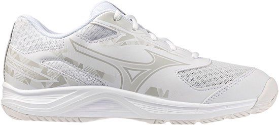 Mizuno Stealth Star 3 Handbalschoenen Junior wit - grijs