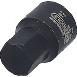 KS TOOLS 1/4" Bit-Stecknuss für Innensechskant am Bremssattel, 9 mm