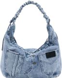 Desigual Schoudertas Jackdenim Matsue Denim Medium Light Lichtblauw