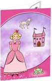 Ursus 4914001 - Elastieken map, Princess, DIN A3