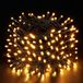 Guirlande lumineuse, 10 mètres, 100 LED, blanc chaud, pour intérieur et extérieur, décoration de Noël