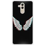 Bedrukt siliconen hoesje compatibel met Mate 20 Lite Ailes d'Ange