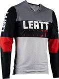 Leatt Gravity 4.0 Enduro-shirt Met Lange Mouwen Zwart, Grijs L Man