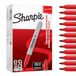 Sharpie Merkstift (met fijne punt), 12 stuks verpakking, Rood